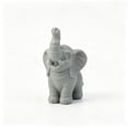 thumbnail image 2 of 1 Pair Elephant Decor Figurine Resin Elephants Statue Decor for Home Office Bookshelf Stand Shelf Living Room Bedroom Decorations Gifts for Women Mom, 2 of 7