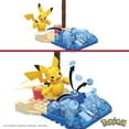 thumbnail image 4 of MEGA Pokemon Building Toy Kit Pikachu's Beach Splash (79 Pieces) for Kids, 4 of 6