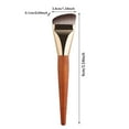 Ultra Thin Foundation Brush Flat Top Ultra Thin Makeup Brush Flat