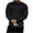 Black, variant on Fesfesfes Long Sleeve Shirt Mens Fall Sports Running Cotton Stretch Long-sleeved T-shirt Plus Size On Sale