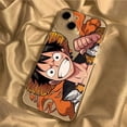 thumbnail image 3 of Funda de teléfono con diseño de anime de One Piece Monkey D. Luffy Roronoa Zoro para iPhone 15, 14, 13, 12, 11 Pro Max, carcasa suave con dibujos animados, 3 of 5