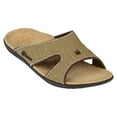thumbnail image 3 of Spenco Men's Yumi Orthotic Flip Flops – Straw/Java/Cork, 3 of 4