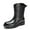 Black, variant on AUXDIQ Wellington Boots Women Mid-calf Wellies Waterproof Rain Boots Outdoor Garden Shoes