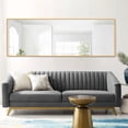 thumbnail image 4 of NeuType Full Length Floor Mirror Rectangular Gold 59"x19", 4 of 6