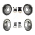 thumbnail image 1 of Transit Auto Front Rear Coated Disc Brake Rotors and Semi-Metallic Pads Kit for Car 2014-2016 Kia Soul KGF-102257, 1 of 11