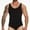 Black, variant on Mens Shapewear Tummy Control Full Body Shaper Compression Slimming Bodysuit Sleeveless Undershirts Fajas Para Hombres