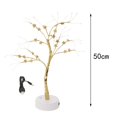 thumbnail image 4 of Lámpara de árbol LED recargable Navidad Zulema 72LED, 4 of 8