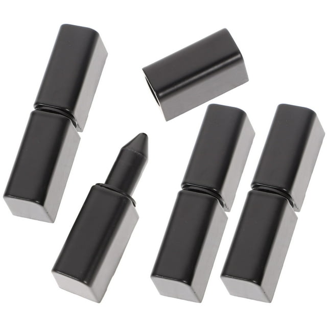 Shisuyan 4pcs Zinc Alloy Door Hinge Zinc Alloy Convenient Stop Positioning for Instrument Equipment