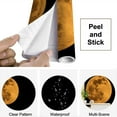 thumbnail image 4 of Peel and Stick Wallpaper Giant supermoon Modern Art Wall Mural Decor Self Adhesive and Removable 69in x 98in, 4 of 8