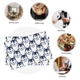 thumbnail image 7 of Placemats Set Of 4 / 6, Classic Cute Cartoon Husky Funny Placemats For Dining Table Indoor/Outdoors Heat Resistant Washable Placemats 18" X 12", 7 of 7