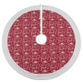 thumbnail image 1 of SARO 2525.R56R Jupe de Sapin de Noël Ronde Rouge Ho Ho Ho 56 Po, 1 of 1