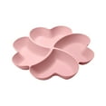 thumbnail image 1 of Fruit Plate 2 Heart Shaped Platter for Chips Dips Candy Fruit Serving Tray Great for Snack Platter and Condiment Set, 1 of 3
