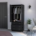 thumbnail image 5 of We Have Furniture Armoire Ramey, Bedroom, Black, 5 of 8