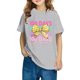 thumbnail image 1 of Fiudx Camiseta para Niño, Linda Camiseta con Mangas Abullonadas, Estampado "100 Días de Colegio", Tela Suave y Transpirable, Estilo Informal de Verano, Ideal para Ir de Fiesta o de Viaje, Elegante Di, 1 of 6