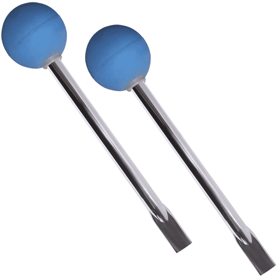 10 Inch Wheelchair Ball Grip Brake Handle Extensions - Pair (Colors Vary)