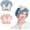 Blue & Pink, variant on Super Absorbent Microfiber Hair Wrap Towels for Women,2Pcs Bow Tie Ultra Soft&Fast Drying Hair Towel for Wet Hair,Thick&Curly Hair,Lightweight Hair Towel for Frizz Control&Damage Prevention