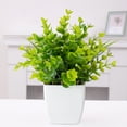 thumbnail image 4 of Simulated Plant Pot Artificial Potted Plant Never Wither Fade-less Scene Layout Filming Prop No Trimming Home Fake Bonsai Home Office Bedroom Living Room Wedding Party Display Garden Decoration Pot, 4 of 8
