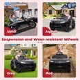 thumbnail image 5 of iYofe 12V Lamborghini Ride on Cars with Remote Control, Powered Ride on Toys with Music, USB/AUX Ports, LED Lights, 3 Speeds, 4 Wheels Electric Cars for Kids Toddlers Ages 3-5, Black, 5 of 10