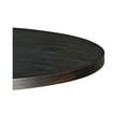 thumbnail image 4 of Benjara 48" Traditional Solid Wood Dining Table with Round Top in Black, 4 of 7