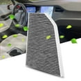 thumbnail image 3 of Car Cabin Air Filter Air Conditional Replacement with Activated Carbon for  Model X, 3 of 8