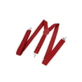 thumbnail image 1 of INSPIRAR CHIC Tirantes Ajustables de Clip de Forma Y Unisex Rojo 84cm/33pulgadas, 1 of 2