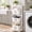 3 Tier M, variant on Vertical Laundry Basket Organizer with Wheel, Stackable Removable Laundry Hamper Cart for Small Space, Dorm, Bathroom
