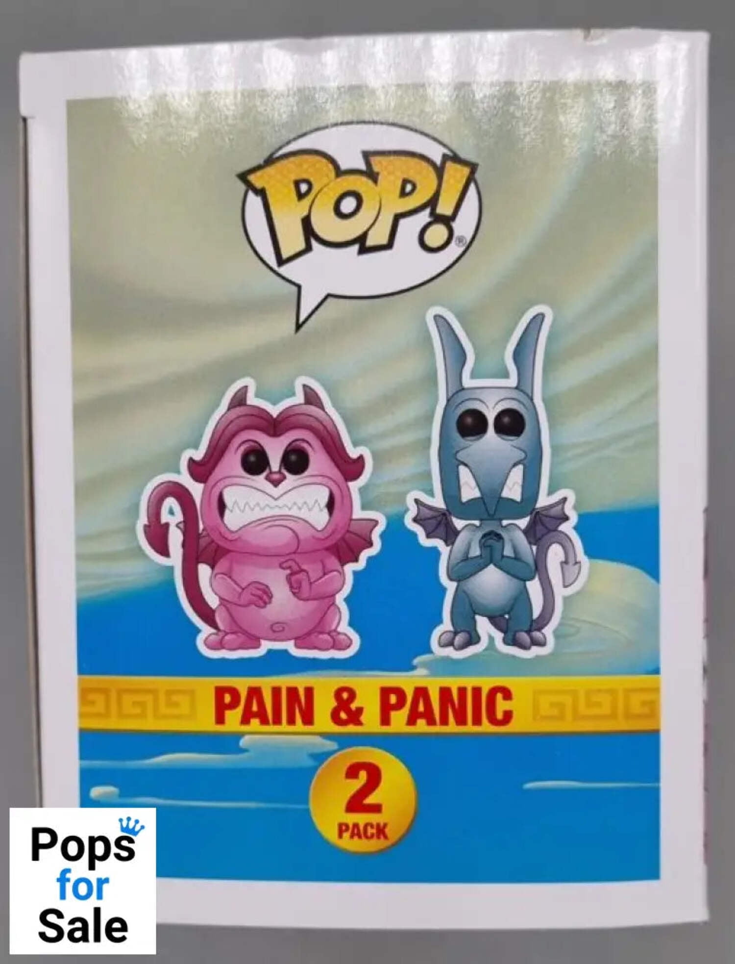Funko POP! Disney: Hercules Pain and Panic 2 Pack Collectible Figure, Multicolor