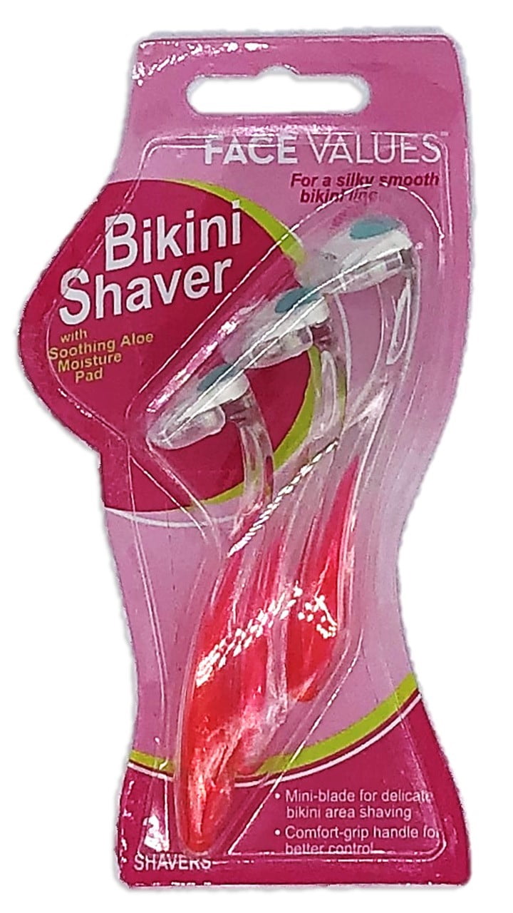 Harmon Face Values Bikini Disposable Shavers Razors, 3 Count Each, 3