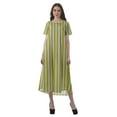 thumbnail image 1 of Moomaya Robes d'Été pour Femmes Imprimées Grande Taille en Coton Flex Robes pour Dames, 1 of 5