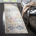 thumbnail image 1 of SAFAVIEH Madison Judith Geometric Floral Area Rug, 1 of 6