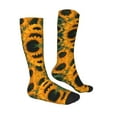thumbnail image 3 of Bingfone Compression Socks For Women And Men Long Socks For Running Athletic Cycling Nurse-Sunflowers 7, 3 of 9