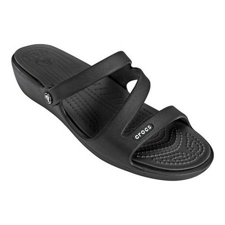 crocs wedge sandals women
