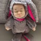 thumbnail image 1 of Mishatoys 35cm Cute Sleeping Rabbit Plush Doll Beautiful Easter Bunny Doll Gift Easter rabbit Baby LOL Dolls for Girls and BoysRussian Federation Gao Jinjia LED, 1 of 2
