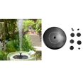 thumbnail image 4 of Bomba De Fuente De Energía Solar De 1.5W Para Baño De Pájaros, Bomba De Fuente De Agua Flotante Portátil Independiente Para ín, Patio, Estanque, P Baoblaze Bomba de fuente flotante, 4 of 8