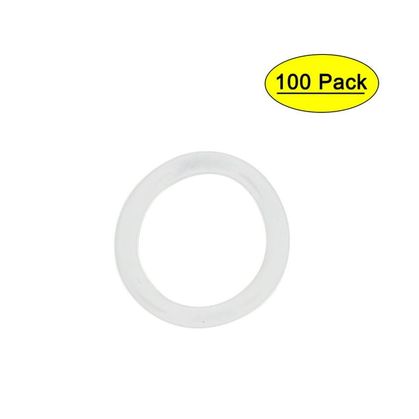 100pcs White 12mm X 1 5mm Silicone Rubber Gasket O Ring Sealing Ring Walmart Com
