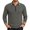 Dark Gray, variant on fnnxeal Mens Polo Shirts, Fashion Casual Fall Winter Long Sleeve Collared Zipper Light Blue Polo Shirts for Men Size S