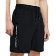 thumbnail image 4 of Men's Under Armour 8.25-in. Woven Wordmark Shorts Color: Black Size: XXL, 4 of 4