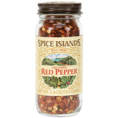 Spice Islands Pepper, Red Crushed, 1.4 Ounce