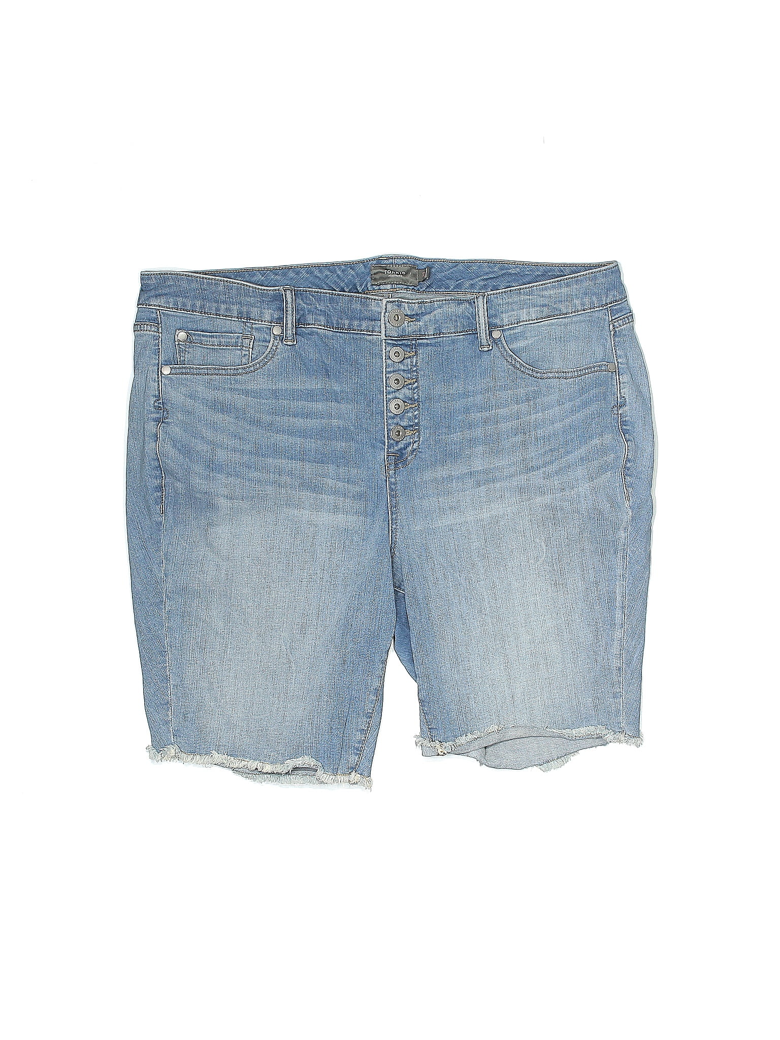 Plus Denim Shorts - Walmart 