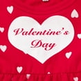 thumbnail image 6 of SDJMa Toddler Baby Girls Long Sleeve Ruffle Valentine's Day Heart Print Princess Dress, 6 of 9