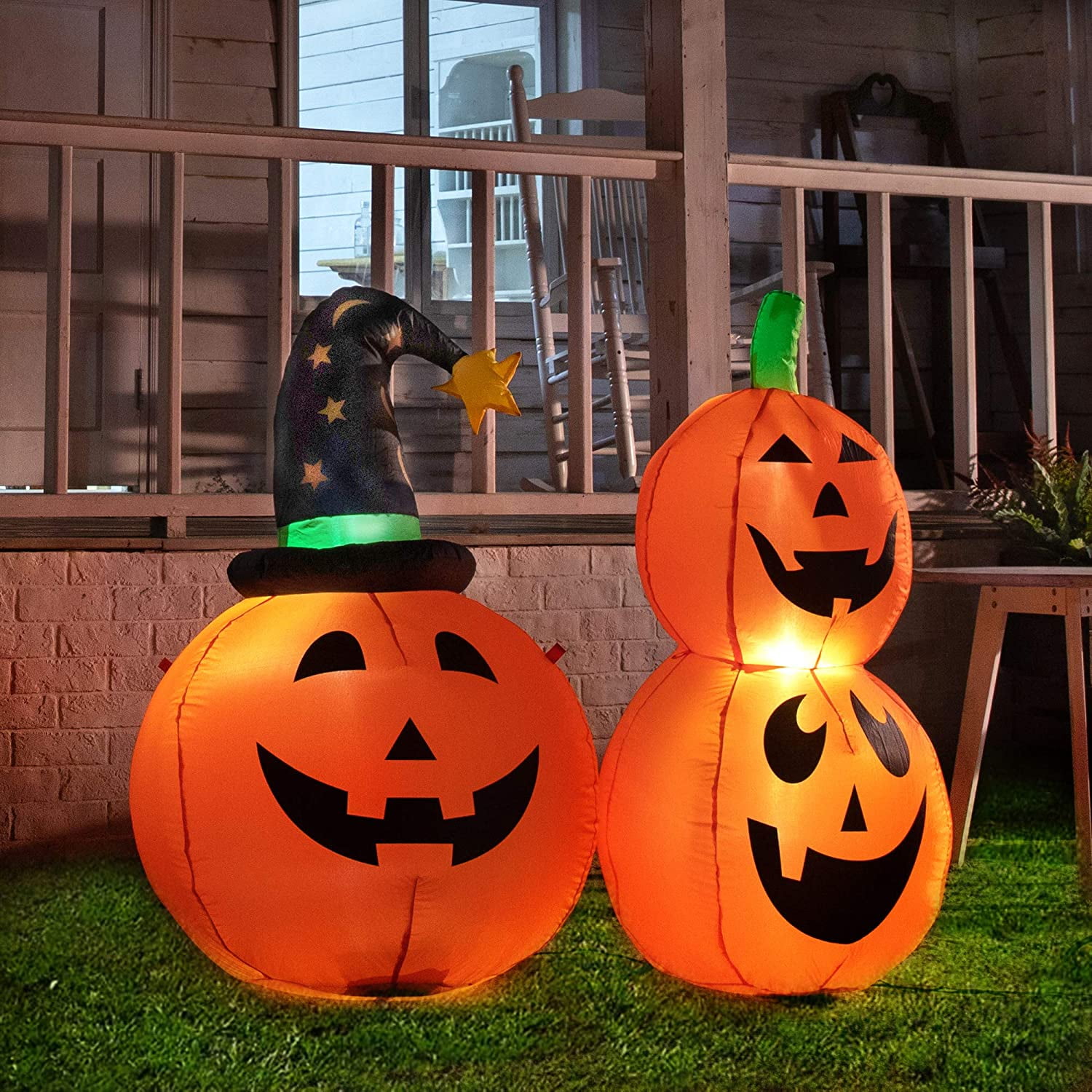 pumpkin Halloween FALL IN WILD ラブブ Happy Halloween Party SeLAries-Sitting Pumpkin Vinyl Plush