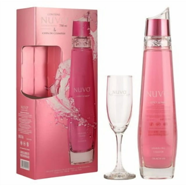 Pack De 3 Licor Nuvo 700Ml Con Copa