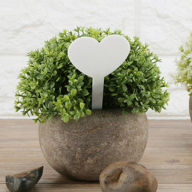 Garden Label, Easy To Use Durable Plant Labels, Waterproof Durable Heart-shape Plant Label Plant Decoration Floral Labels For Flowers Greenhouses