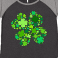 thumbnail image 4 of Inktastic St. Patrick's Day Clover Made of Clovers Women's Plus Size T-Shirt, 4 of 5