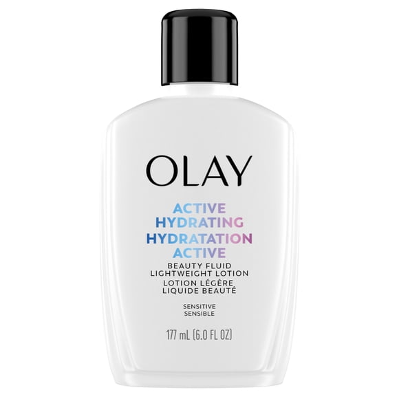 Lotion hydratante pour le visage Olay, Peau sensible