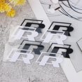 thumbnail image 3 of 4 Pcs pour Golf R Qualité Étrier de Frein Autocollants Graphiques Autocollants Accessoires de Stylisation de Siège de Course, 3 of 5