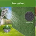 thumbnail image 6 of QinaQin 6.5 FT * 82 FT Artificial Grass Turf Landscape Turf,Indoor Faux Grass Rug Carpet with Drainage Holes,for Patio Lawn Balcony Garden,Green, 6 of 7