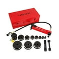thumbnail image 1 of BEAMNOVA Knockout Punch Set 15 Ton 1/2 to 4 Inch Hydraulic Metal Hole Punch Tools Set Hole Puncher with Case, 1 of 4