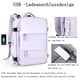 thumbnail image 3 of Mochila de viaje grande para mujer, mochila de transporte, mochila de senderismo, mochila impermeable para deportes al aire libre, mochila de ocio, adecuada para computadora portátil de 14 pulgadas,, 3 of 5