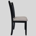thumbnail image 5 of Burleson Dining Chairs (Set of 2) - Black+White, 5 of 7